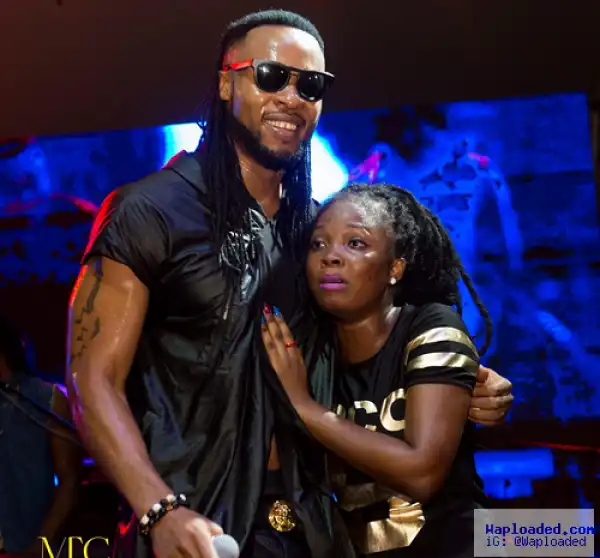 Just Like Michael Jackson, Girls Go Crazy For Flavour In Ivory Coast (Photos)